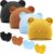 BQUBO Newborn Baby Hats Mittens Set for Boys Girls Hospital Hat Beanie Infant Caps Baby Gloves