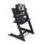 Stokke Tripp Trapp High Chair 2, Black – Includes Chair + Baby Set with Removable Harness for Children 6-36 Months – Adjustable, Ergonomic & Easy to Clean
