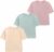 Kids Tales Baby Girls Eyelashes Lips Short Sleeve BFF Off White T-Shirt Tops Tee