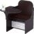 Delta Children MySize Chair Desk With Storage Bin, Dark Chocolate