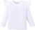 Magic Park 12M-7Y Baby Girl Blouse Toddler Ruffle T-Shirts Kids Girl Solid Color Tee Casual Tops for Girls