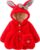 Urtrend Baby Girl’s Toddler Kids Fall Winter Coat Jacket Outerwear Ears Hood Hoodie