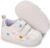 Clowora Baby Boys Girls Shoes Non-Slip Rubber Sole Sneakers Infant First Walking Toddler Crib Shoes Newborn Loafers Flats.