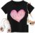 Valentines Shirts for Boys Girls Kids Toddler Funny Dinosaur Steal Hearts Tee Tops