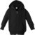 Infant Baby Boys or Girls Plain Zip Zipper Fleece Hoodie Sweater Jacket (6 mo., Black)