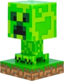 Paladone Minecraft Creeper Light, 3D Lamp – Officially Licensed Night Light – 12 cm Tall, Battery Powered, Gaming Room and Bedroom Decor for Minecraft Gamers