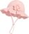Baby Girl Wide Brim Bucket Hats with UPF 50+ Outdoor Adjustable Beach Hat with Sun Hat