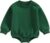 Baby Boy Girl Fleece Sweatshirt Romper Solid Color Long Sleeve Sweater Bubble Onesie Warm Fall Winter Clothes
