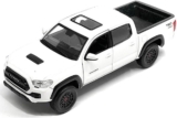 2023 Tacoma TRD PRO Pickup Truck White with Sunroof Special Edition Series 1/27 Diecast Model Car 32910WH