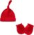 Newborn Hat and Mittens Soft Newborn Hats for Girls and Boys Set Cute Baby Girl Caps 0-6 Months