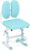 Costzon Kids Desk Chair, Height Adjustable Student Study Task Chair with Double Back Support, Rotatable Footrests, Mesh Ergonomic Office Chair, Kids Computer Chair for Boys Girls Bedroom School, Blue