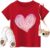 Valentines Shirts for Boys Girls Kids Toddler Funny Dinosaur Steal Hearts Tee Tops