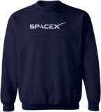 Tcombo SpaceX Toddler Fleece Crewneck Sweater
