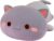 FUYU Cat Stuffed Animals, Soft Cat Plush Pillow Kawaii Kitten Stuffed Animal Toy Gifts for Kids Boys Girls Room Decor (Grey Round Eyes,15in/37cm)