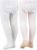 Jefferies Socks Baby Girls Easter Ruffle Lace Rhumba Microfiber Dress Tights 2 Pack