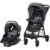 Safety 1st Smooth Ride Travel System Stroller and Car Seat OnBoard™ FLX – Efficient Infant Car Seat Stroller and Infant Car Seat and Stroller Combo, Monument