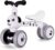 YGJT Baby Balance Bike Toys for 1 Year Old, Birthday Gifts for Boys and Girls, Silent Wheels & Non-Pedal Baby Walker Riding Toys for 10-36 Months Toddlers, Kids First Bike Gifts Spotty Dog