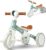 LOL-FUN Tricycle for Toddlers 1-3 Years Old Boys Girls Toy, 4 in 1 Baby Balance Bike for 1 2 Year Old Gift, Kids Bicycle with Easy Assembly Removable Pedal