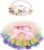 BGFKS Baby Girls Soft Fluffy Tutu Skirt with Diaper Cover,Toddler Girl Tutu Skirt Sets with Flower Headband.