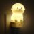 L LOHAS LED Plug in Night Light for Kids, 3D Cute Puppy Night Light with Dusk to Dawn Sensor, RGB+Soft White 3000K Dog Night Light, Christmas Birthday Gift Nightlight for Kids, Room Decor