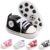 Meckior Baby Girls Boys Canvas Sneakers Soft Sole High-Top Ankle Infant First Walkers Crib Shoes