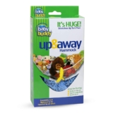 Baby Buddy Stuffed Animal Hammock Storage Net – Corner Space-Saving Toy Organizer for Nursery and Kids Bedroom Organization, Holds 25 Pounds, Easy Wall Mount, Blue