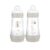 MAM Easy Start Matte Anti-Colic Baby Bottles, 9 oz (2 Count), Medium Flow Nipples, Unisex Baby,2 Count (Pack of 1)