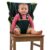 The Original Easy Seat Portable Safety Harness Chair Accessory (Black) – Quick, Easy Cloth Portable High Chair for Travel, Fits in Your Hand Bag as a Convenient Baby Travel Accessory