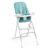 Ingenuity Sun Valley Compact Folding Baby High Chair, Food-Grade Safe Plate, 5-Point Harness, for Ages 6 Months and Up, Unisex – Teal