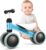 Baby Joy Baby Balance Bikes, Baby Bicycle, Children Walker Toddler Baby Ride Toys for 9-24 Months, Ride-on Toys Gifts Indoor Outdoor for 1 Year Old, No Pedal Infant 4 Wheels Bike (Blue)