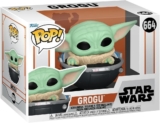 Funko POP! Vinyl: Star Wars: The Mandalorian S9 – Grogu – The Child – Baby Yoda – Collectable Vinyl Figure – Gift Idea – Official Merchandise – TV Fans