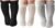 ACTLATI 3 Pairs Baby Girls Boys Knee High Socks Cotton Newborn Knit Stockings for 0-24 Months Infants Toddlers