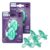 Philips Avent Soothie 0-3 Months Orthodontic Baby Pacifiers, 100% Silicone Pacifiers, One Piece, BPA-Free, Green, 4 Pack, Model SCF190/41