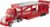 Mattel Disney and Pixar Cars Mack Hauler, 13-inch Toy Transporter Truck with Ramp & Carry Storage for 12 Vehicles