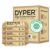DYPER EWG-Verified Newborn Baby Wipes | 99.9% Water | 100% Plant-Based | Unscented, Soft & Hypoallergenic for Sensitive Newborn Skin | Plastic-Free | Honest Ingredients | 4 Pack, 224 Wipes