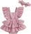 Newborn Baby Girl Romper Dresses Dot Sleeveless Ruffled Tutu Skirts Jumpsuit Bodysuit Onesie Summer Clothes