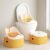 3-in-1 Toddler Potty Training Toilet for Boys and Girls Multi-use Baby Potty Chair for Toddlers 1-3 Training Potty Seat Toddler Toilet Baby Potty Training Seat with Step Stool (Orange)