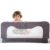 TotCraft Toddler Bed Rails Guard – Universal Baby & Children Bed Rail for Box Spring &slats – Kids Bed Rail for Toddlers for Twin, Double, Full Size Queen & King Bed – Grey (35.5L19.5H) in