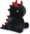 Ditucu Cute Dinosaur Plush 16 inch Large Dino Stuffed Animals Plushies Toys Super Soft Dolls Birthday Gifts for Kids Girls Boys Black