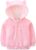 Baby Boy Girl Clothes Zip-Up Hoodies with Sherpa Lining Spring Fall Outerwear Coat
