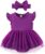 Magic Park 0-18M Infant Bodysuit Tutu Dress Baby Girl Romper Dress Toddler Solid Color Tulle Skirt Baptism Holidays Outfits