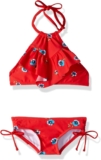 Kanu Surf Girls’ Morgan Ruffle Halter Bikini 2-Piece Swimsuit, Pink, 2t