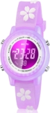 Waterproof LED Kids Watches with Alarm – Kids Toys Gifts for Girls Age 3-10