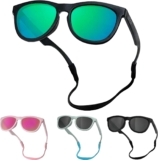 Children’s Product Certificate CPC Flexible Polarized Sunglasses for Infant Toddler Boys Girls Age 0-24 Months D718