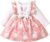 Pink Bunny Dress for Baby Girl – Newborn Ruffle Skirt Bow Long Sleeve Outfits Spring Birthday Easter Rabbit Clothes