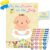Hxezoc Pin The Pacifier On The Baby Game Large Baby Poster Games for Baby Shower Party Kids Birthday Party Supplies – 72 Pacifier Stickers