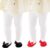 Baby Tights Non Slip Baby Girl Tights Plain/Shoe-Look Leggings Seamless Pantyhose Warm Cotton Leggings Non-Skid