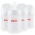 Pigeon PP Nursing Bottle Wide Neck, Anti-Colic, Streamlined Body, Natural Feel, Easy to Clean, 5.4 Oz (Pack of 4), Includes 4pcs SS Nipples (0m+)