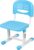 VIVO Height Adjustable Kids’ Desk Chair, Chair Only, Multifunctional Interactive Workstation for School Study or Play, Children’s Ergonomic Seat with Back, Blue, DESK-V201B-CH