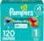 Pampers Diapers – Baby Dry – Size 1, 120 Count, Absorbent Disposable Infant Diaper (Packaging May Vary)